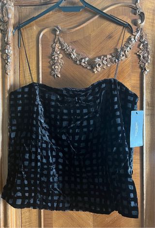 Conjunto terciopelo negro