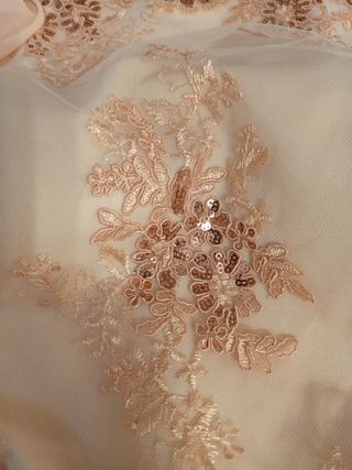 Vestito elegante albicocca chiaro