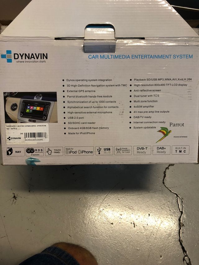 Sistema multimedia Dynavin GPS