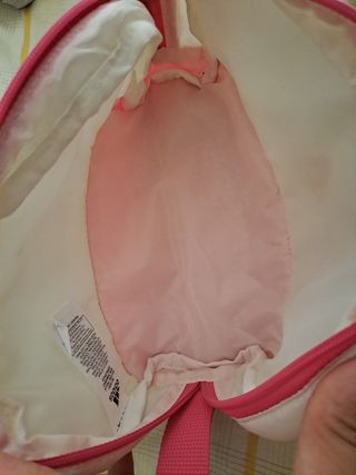 Neceser Adidas rosa y blanco