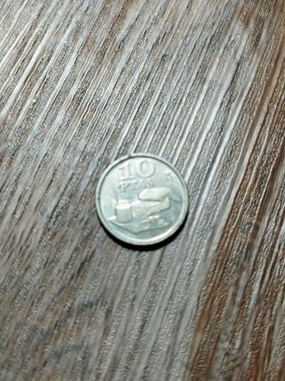 Moneda 10 pesetas 1995