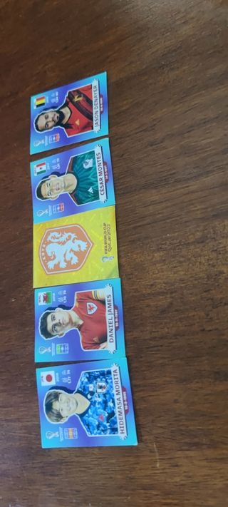 5 Cromos FIFA World Cup Qatar 2022