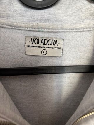 Sudadera gris Voladora - talla L