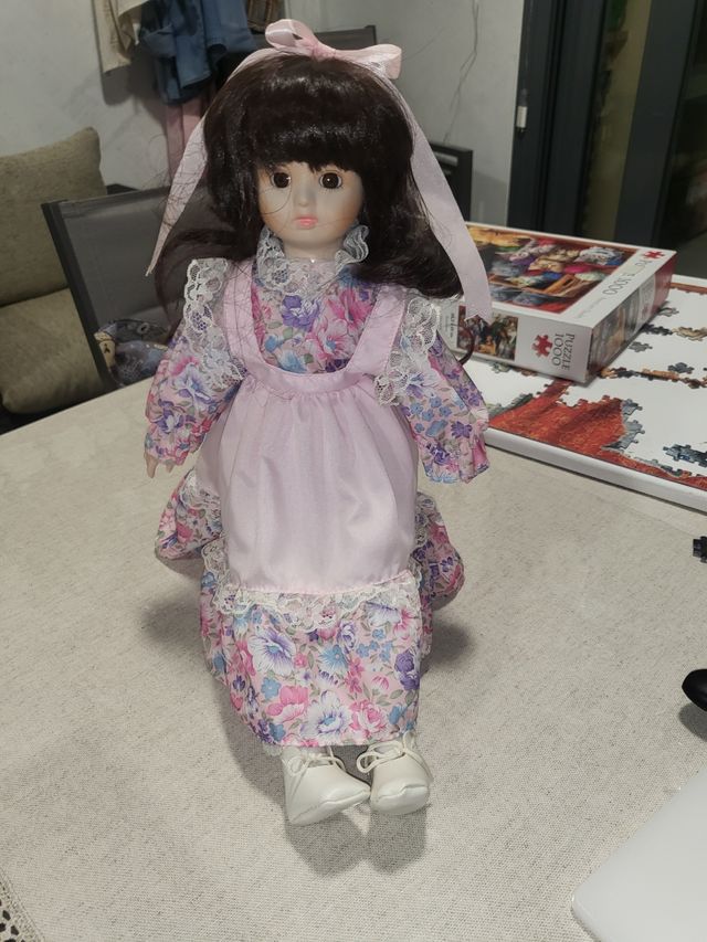 Muñeca porcelana vintage