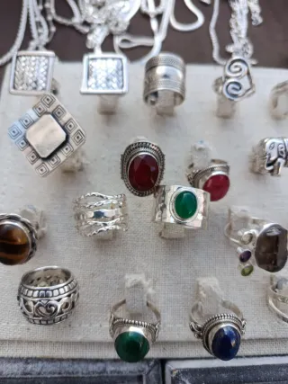 Anillos Plata 925 Mujer