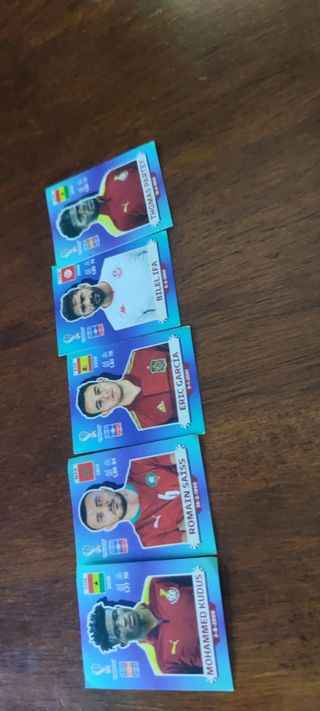 Cromos futbolistas - Mundial Qatar 2022