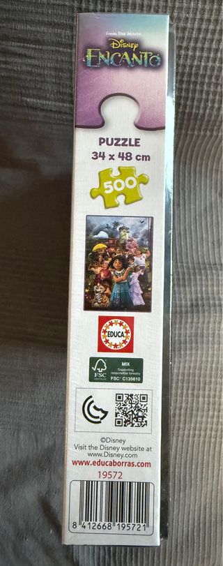 Puzzle Disney ENCANTO de EDUCA 500 - SIN ESTRENAR
