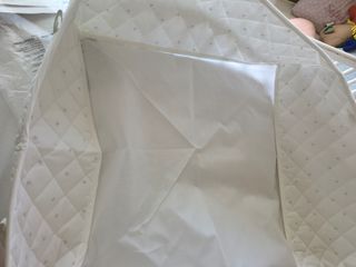 Edredón+cojín+protector cuna estrellas