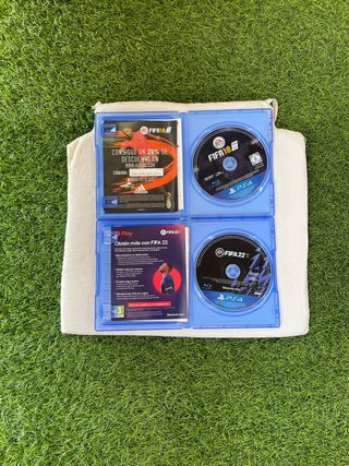 2 juegos FIFA PS4 (PlayStation 4): 18, 22