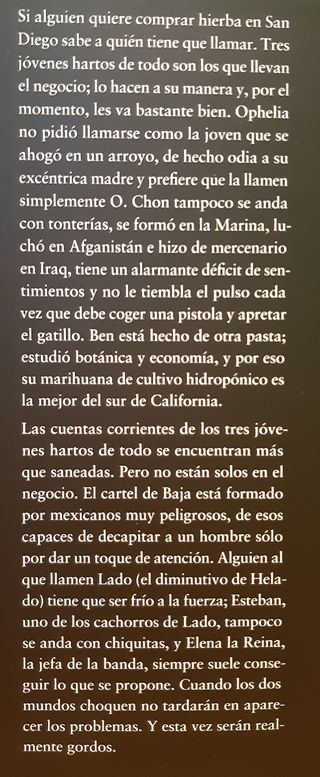 Novela negra Salvajes-Don Winslow