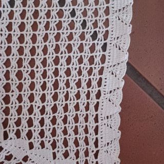 Mantel crochet antiguo