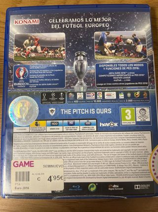 PES 2016 PS4 - Euro 2016
