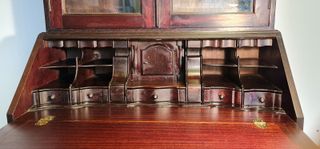 Escritorio Secretaire madera Iroko