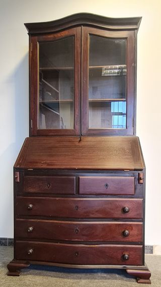 Escritorio Secretaire madera Iroko