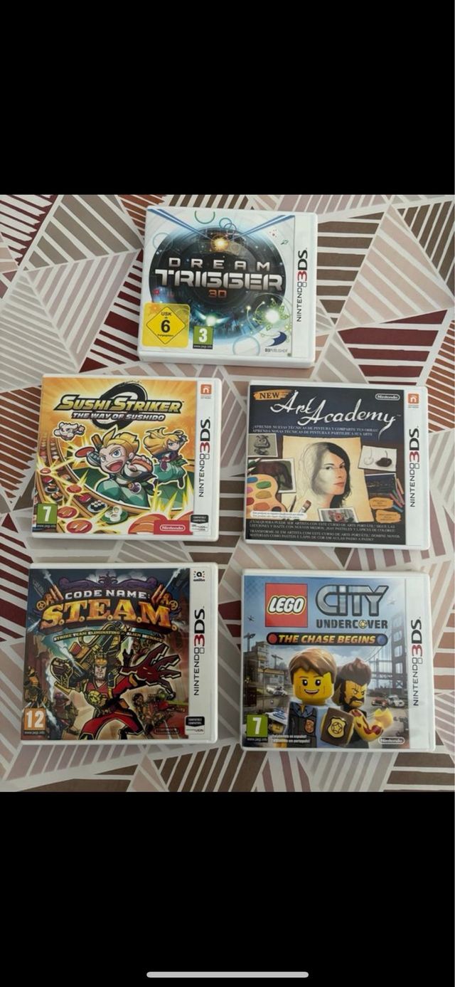 Lote Juegos Nintendo 3DS - ¡Buen estado!