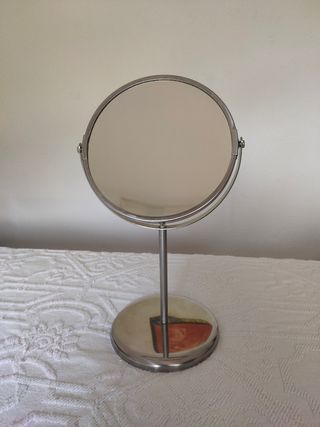 Espejo tocador inox - 2,5x
