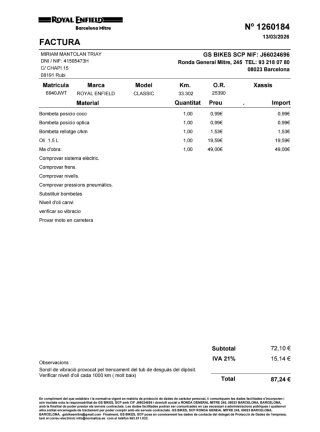 Royal Enfield Classic 500cc (LEER INFO COMPLETA)