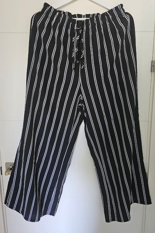 Pantalón rayas SHEIN L