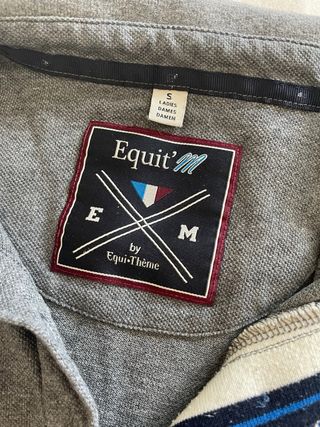 Lote 3 Polos Equit'M - Azul y Gris
