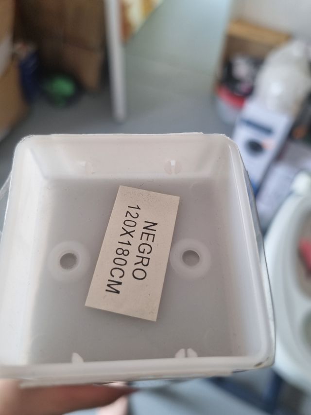 Estor Enrollable REFINE 120x180cm Negro