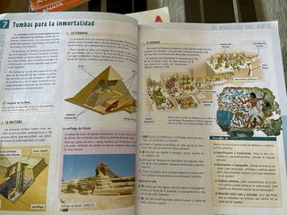 Geografía e Historia 1ESO (dos libros)