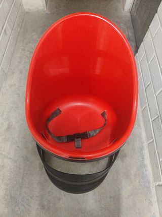 Cuna elevadora IKEA - roja