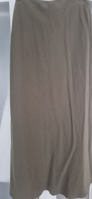 Falda Zara verde oliva - Talla S