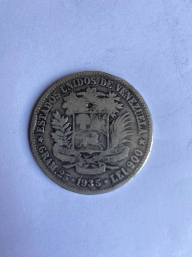 Monedas 5 Bolivares - Venezuela