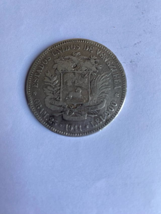 Monedas 5 Bolivares - Venezuela