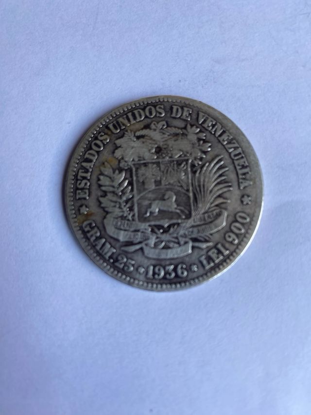 Monedas 5 Bolivares - Venezuela