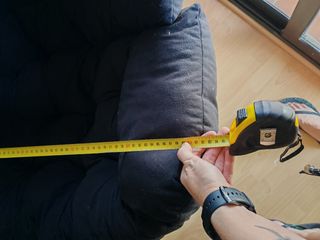 Sillón mecedora mimbre negro