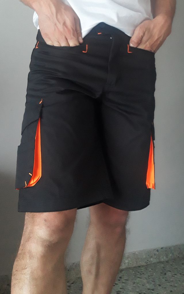 pantalones cortos shorts multibolsillo