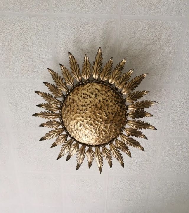 Lámpara sol vintage