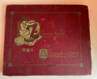 Álbum cromos  cigarros Susini antiguo. Completo.