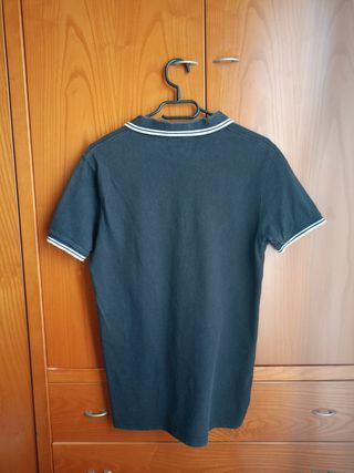 Polo Pull&Bear Negro Talla S