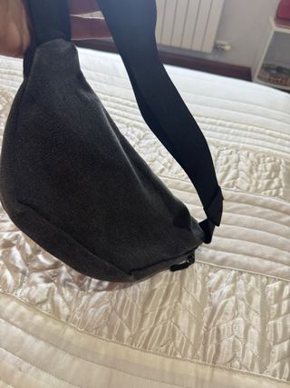 Riñonera gris unisex - Lona