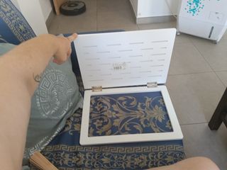 Cubierta panel eléctrico blanco