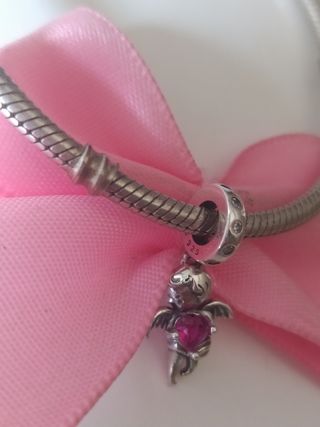 Charm ángel en  plata S 925.