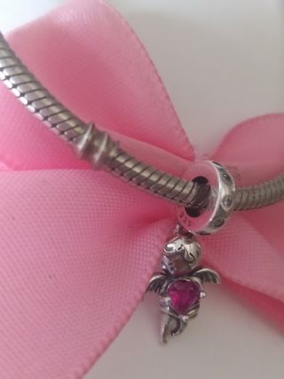 Charm ángel en  plata S 925.