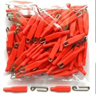 100 Enganches rápidos pesca Surfcasting, 1,2mm.