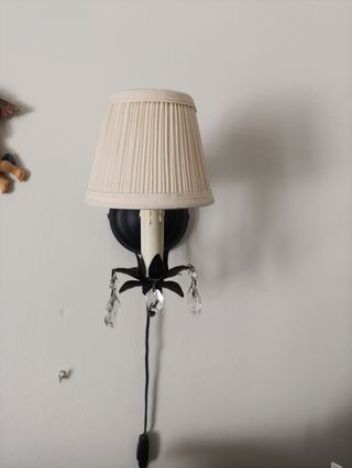 3 lámparas - beige y negras