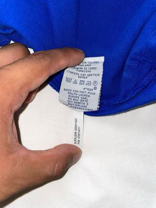 Polo Ralph Lauren Azul Claro Custom Fit Logo S