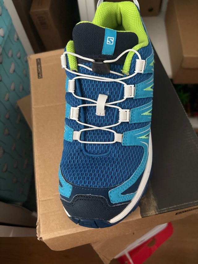 Zapatillas Salomon niño talla 37