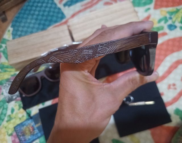 GAFAS SOL DE MADERA BAMBU LIGERAS POLARIZADAS