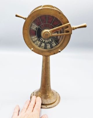 Telegrafo Náutico de Latón con manivelas