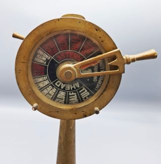 Telegrafo Náutico de Latón con manivelas