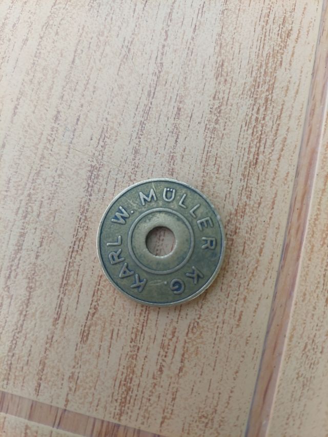 Moneda alemana Karl W. Müller