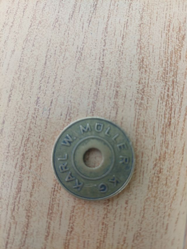 Moneda alemana Karl W. Müller