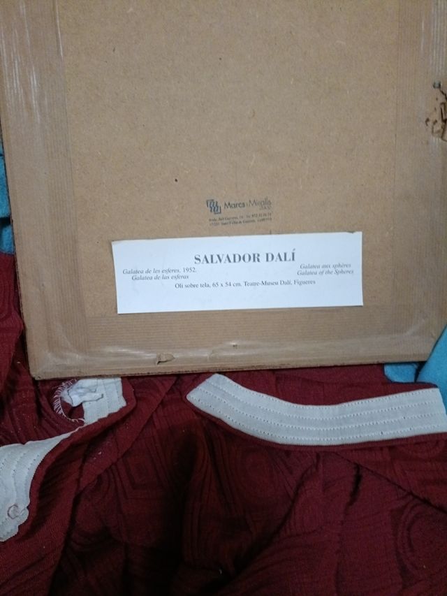 Lám. Dali: cuadro vintage