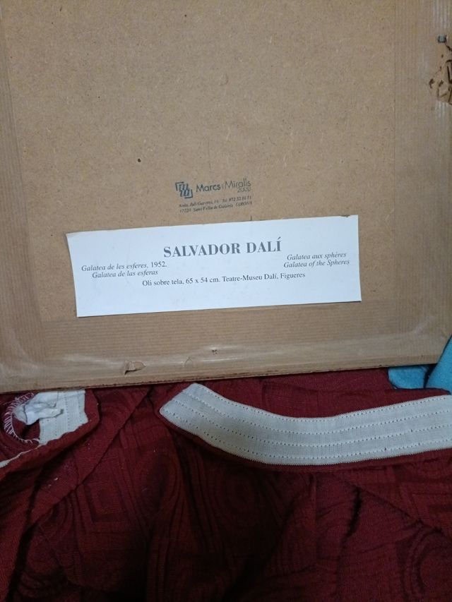 Lám. Dali: cuadro vintage